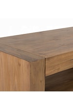 Acme Furniture Harlan Rustic 8-Drawer Coffee Table with Casters