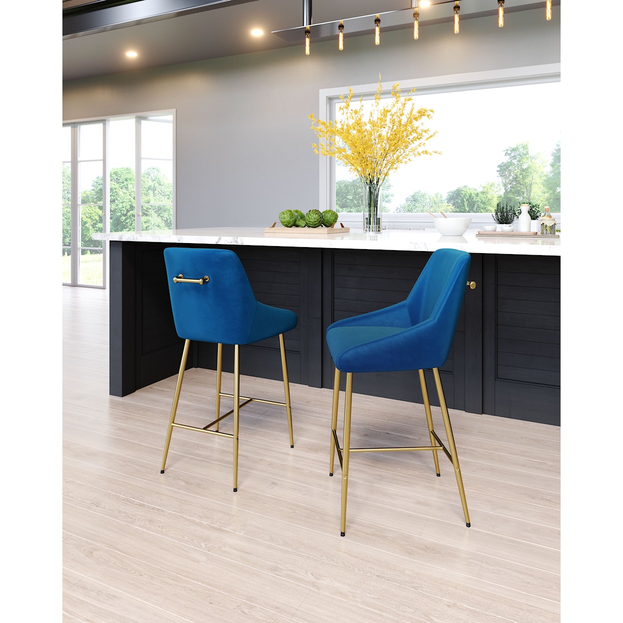 Zuo Madelaine Counter Chair