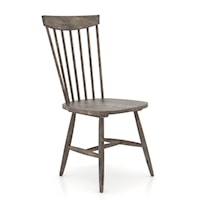 Farmhouse Customizable Wood Side Chair