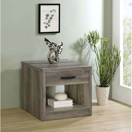 Felix 1-Drawer Side End Table