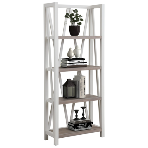 Farmhouse Etagere Bookcase