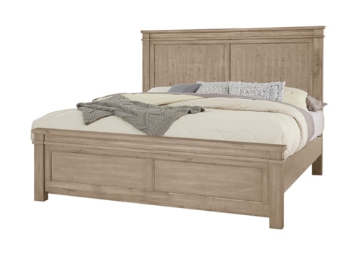 Rustic Queen Mansion Bed