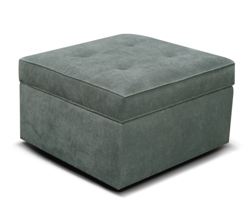 Casual Storage Ottoman with Casters