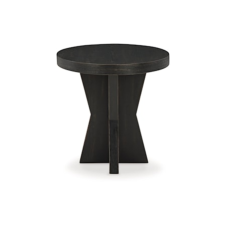 Round End Table