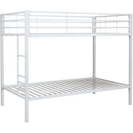 Twin/Twin Metal Bunk Bed