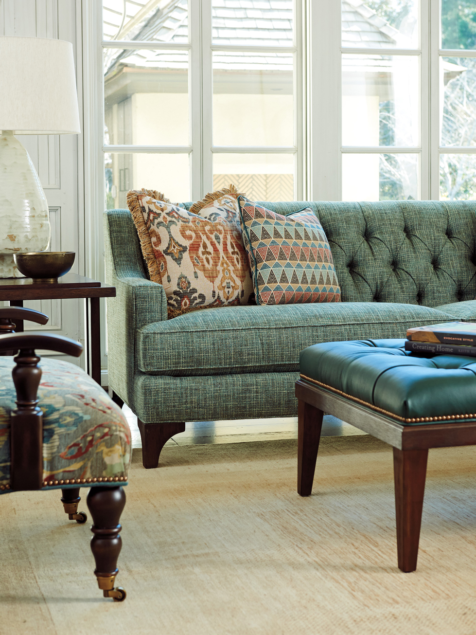 Lexington Silverado 7877-33 2267-21 Sonoma Tufted Sofa