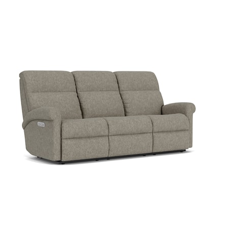 Power Reclining Sofa with Power Headrests