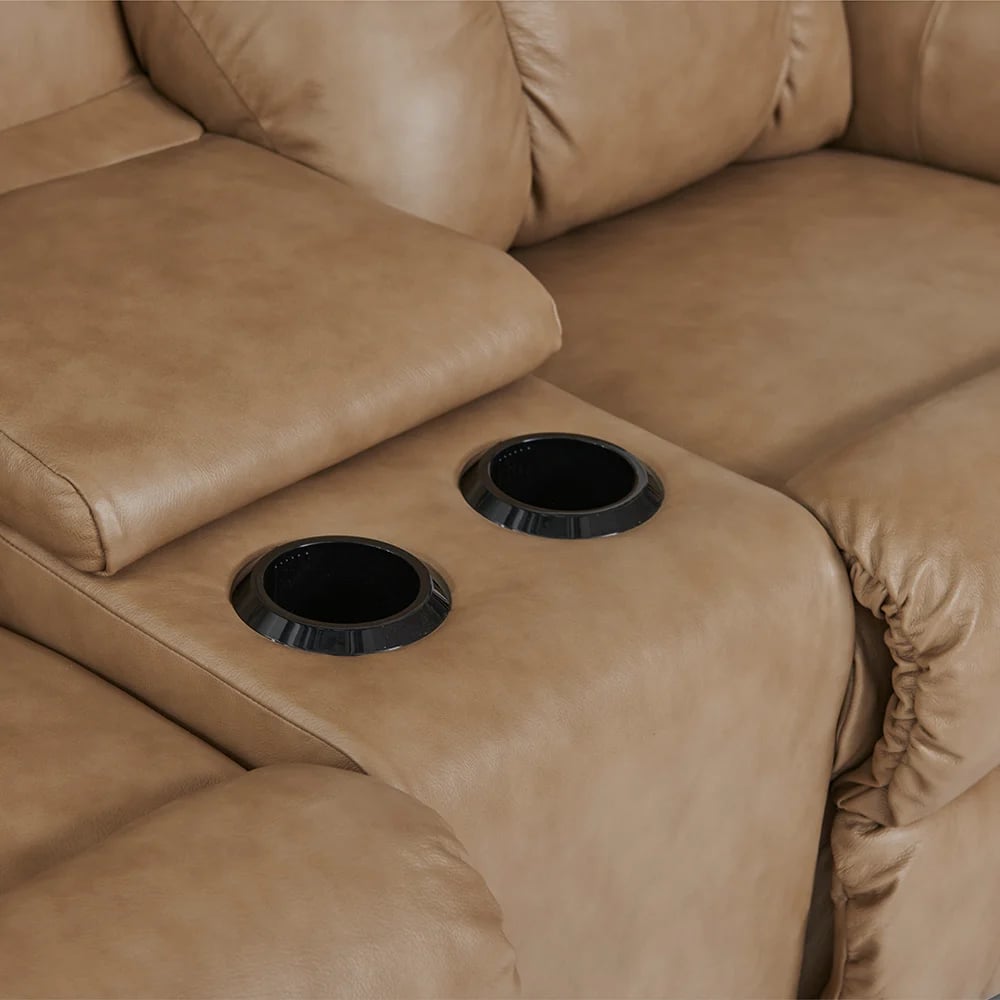 LaZBoy Pinnacle 39U512 LB174566 Casual Power Wall Reclining Loveseat w/ Headrest Console