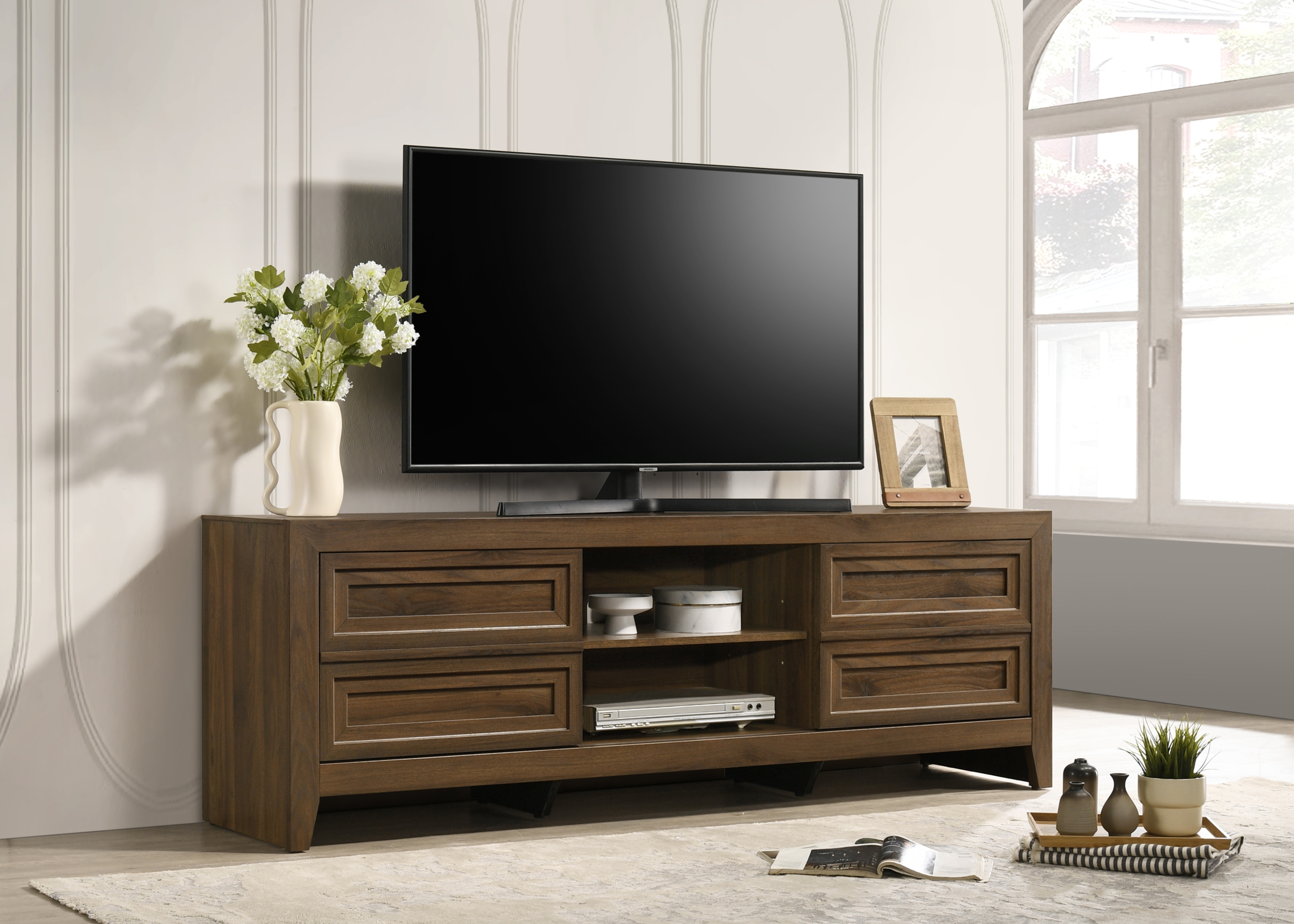 3-Shelf TV Stand
