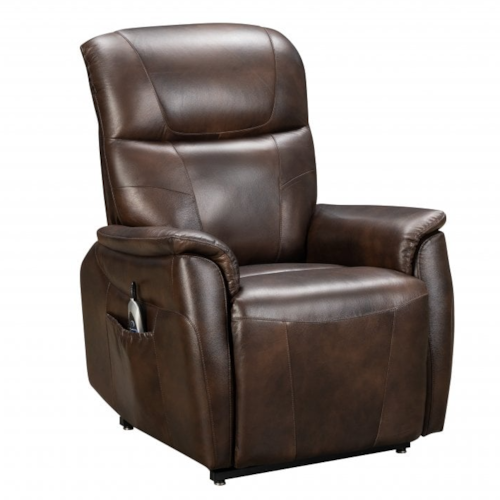 Casual Lift Power Recliner with Power Headrest & Lumbar