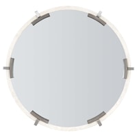 Contemporary Round Mirror