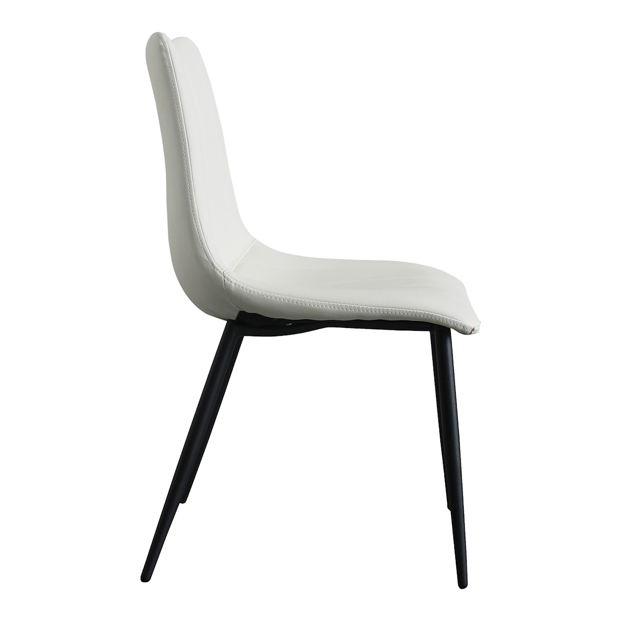 Moe's Home Collection Alibi Alibi Dining Chair Ivory-M2