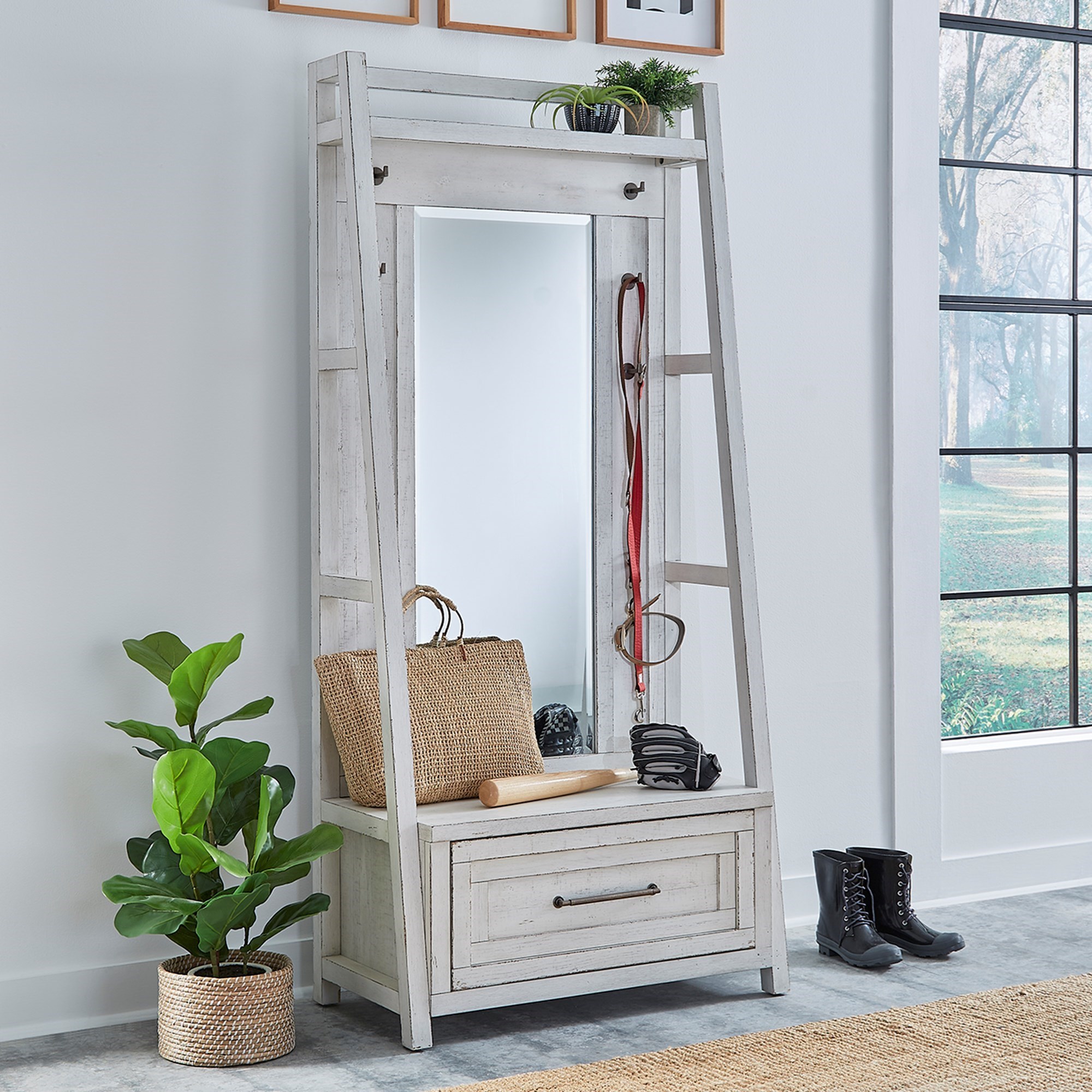 Liberty Furniture Modern Farmhouse Hall Tree