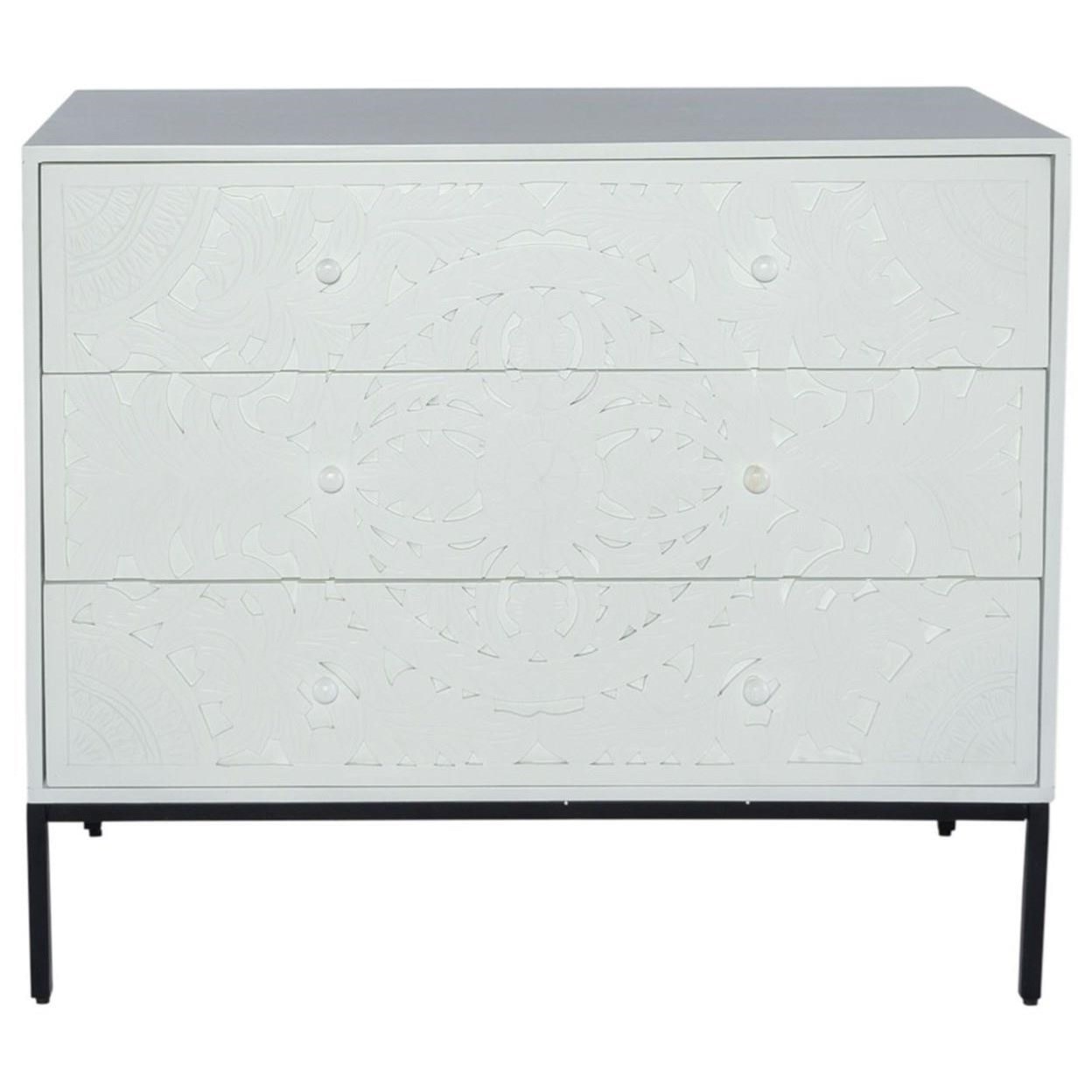Liberty Furniture Woodlyn 3-Drawer Accent Chest