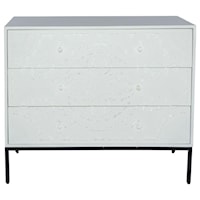 Transitional 3-Drawer Accent Chest