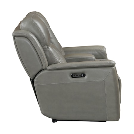 Power Reclining Console Loveseat