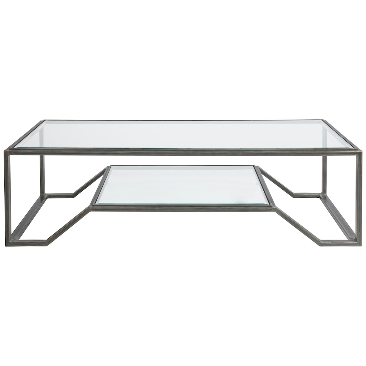 Artistica Artistica Metal Byron Rectangular Cocktail Table