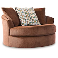 Oversized Swivel Accent Chair