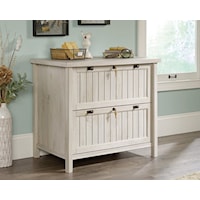 Coastal Two-Drawer Lateral File Cabinet with Locking Drawers