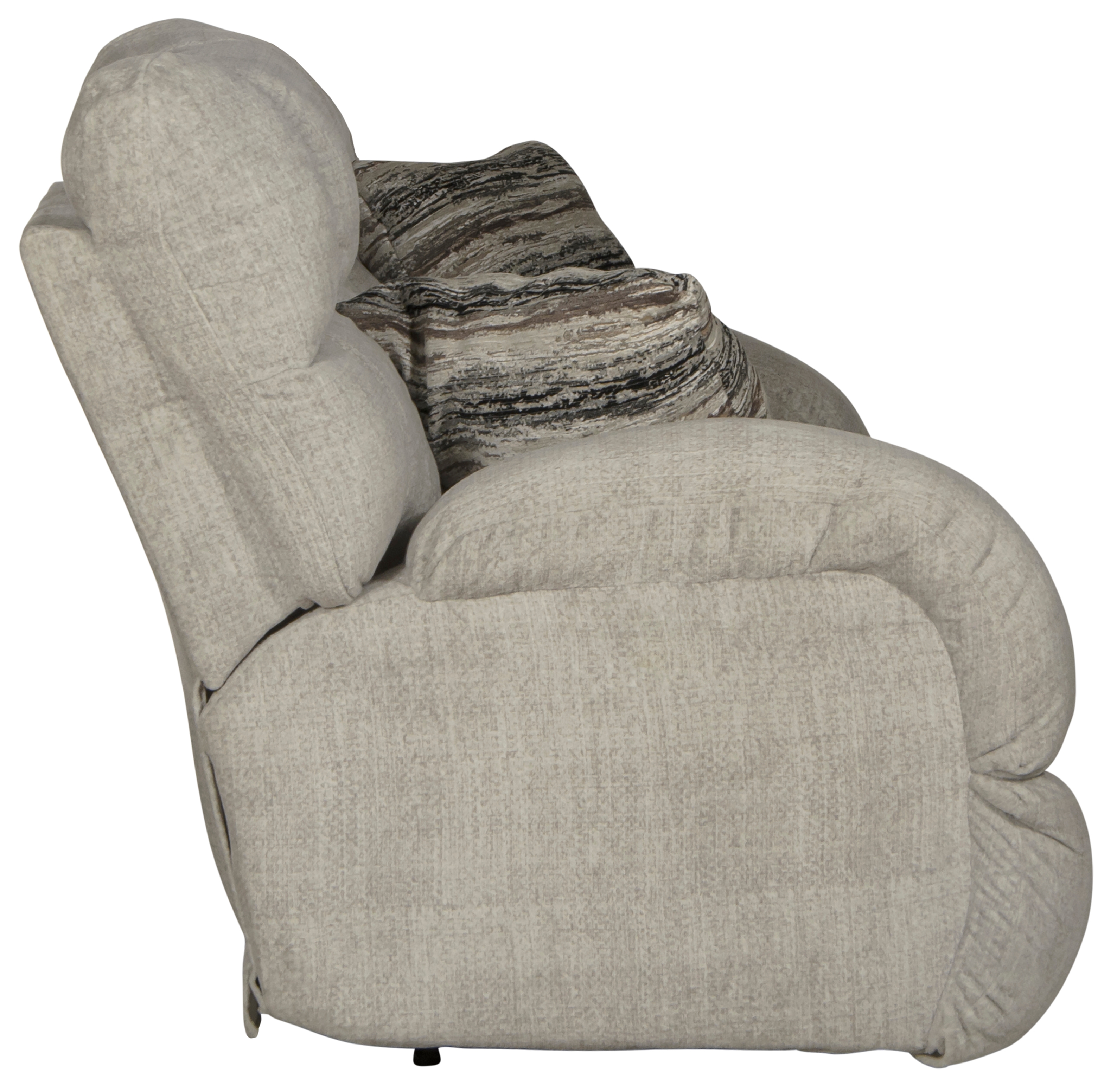 Catnapper Ashland Lay Flat Manual Reclining Console Loveseat