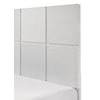 CM DENKER Queen Panel Bed - White