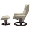 Stressless by Ekornes Mayfair Med Recliner with Classic Base