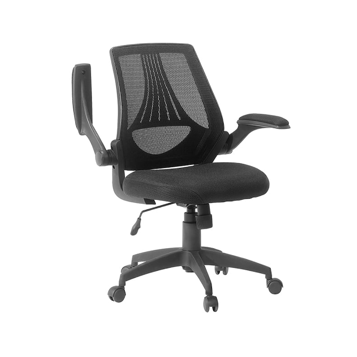 Sauder Gruga Mesh Managers Office Chair Black