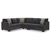 Contemporary 3-Piece Sectional Sofa