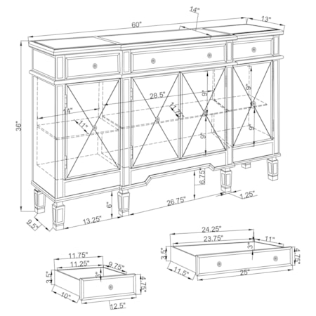 Storage Accent Cabinet