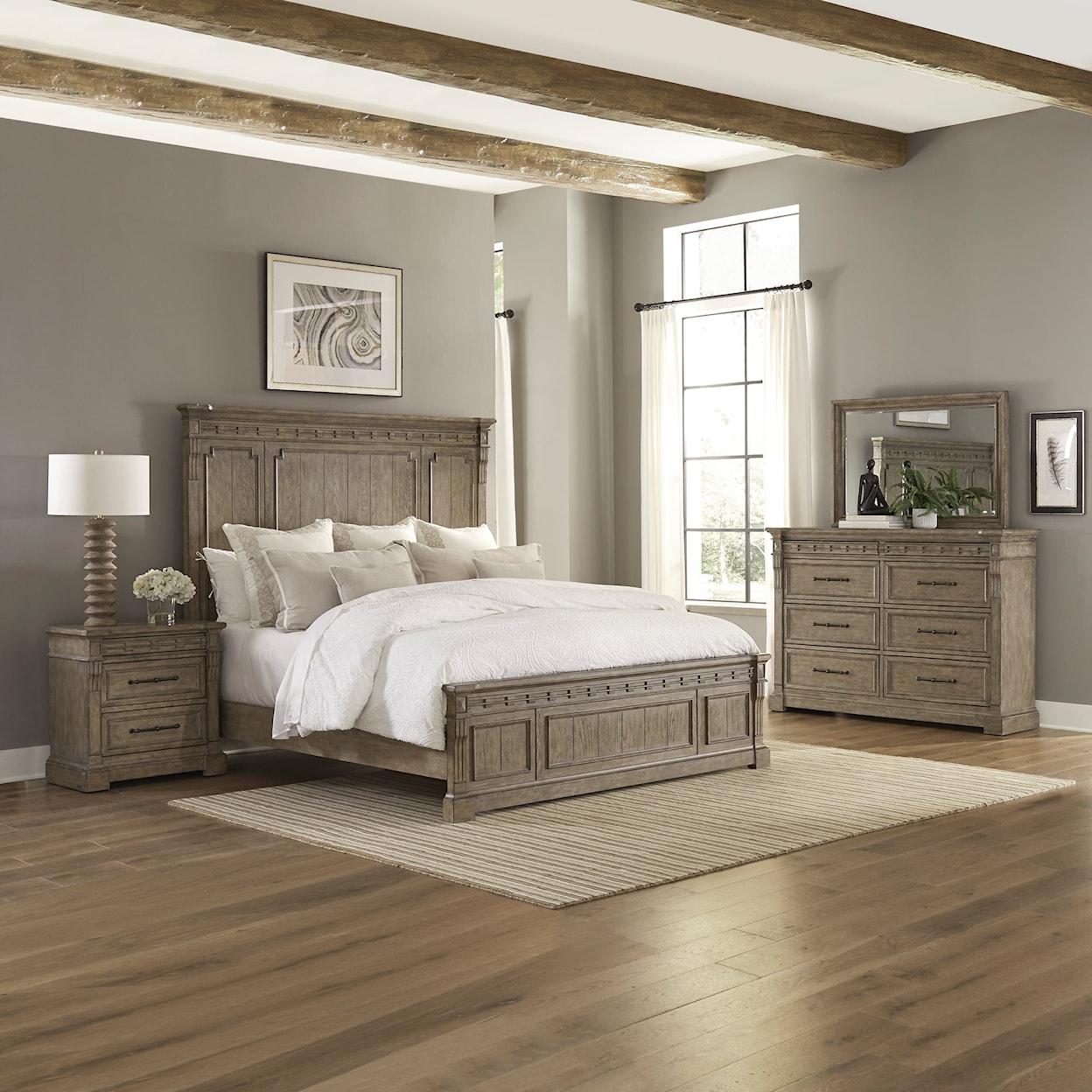 Liberty Furniture Town & Country 4 Piece Bedroom Set