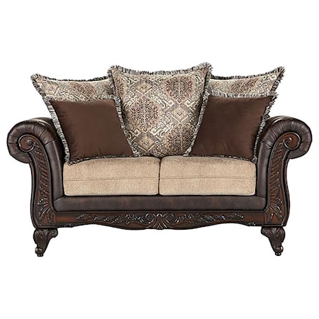 Elmbrook 2-piece Rolled Arm Sofa Set