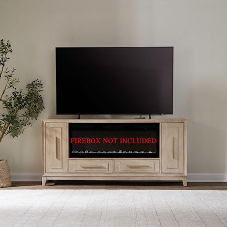 80&quot; Fireplace TV Console