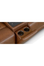 Bassett Club Level - Benson Benson Power Reclining Loveseat w/ Console