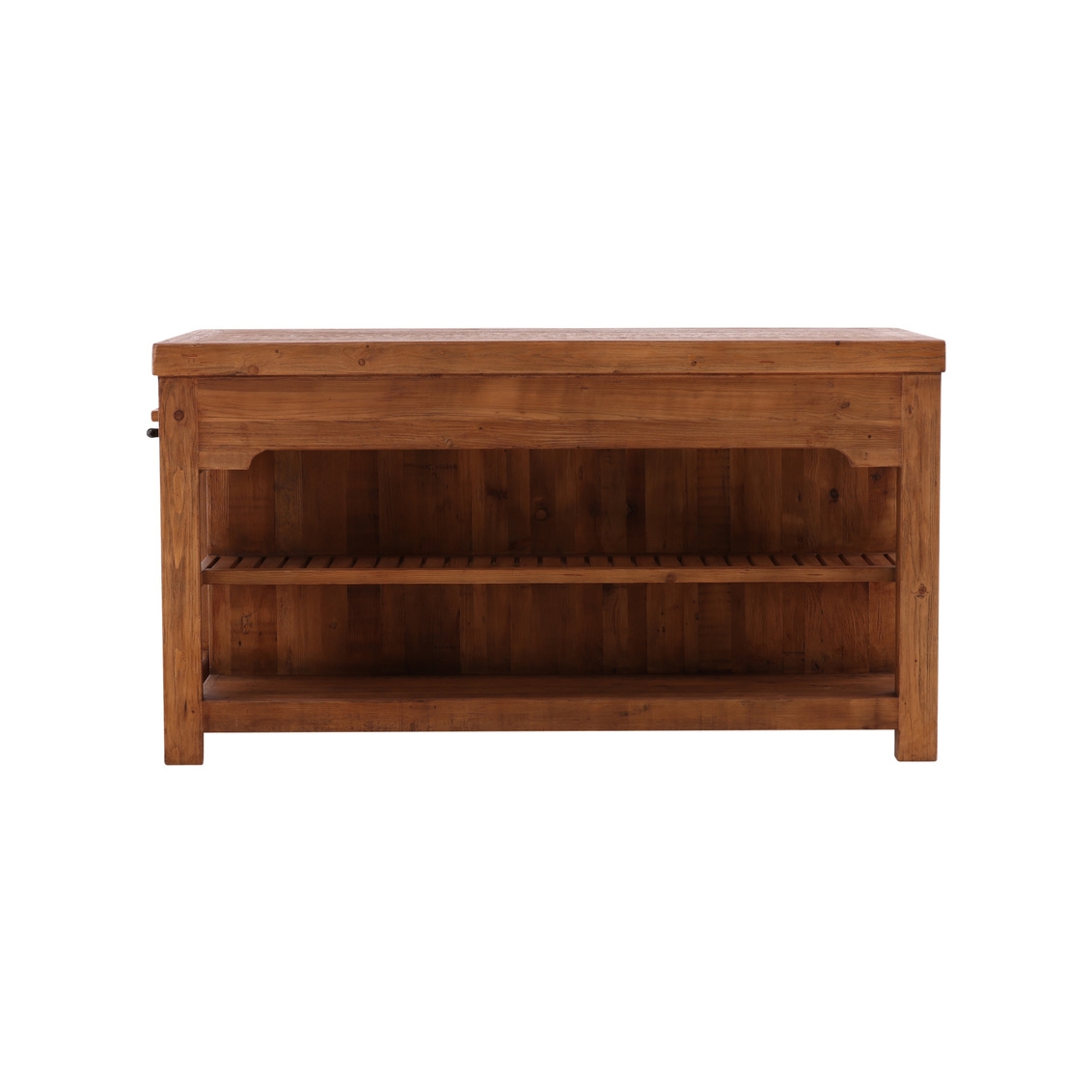 Furniture Classics Montana 2-Shelf Kitchen Island with Extendable Table