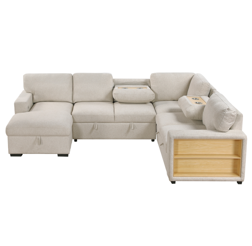 4-Piece Sectional Sofa