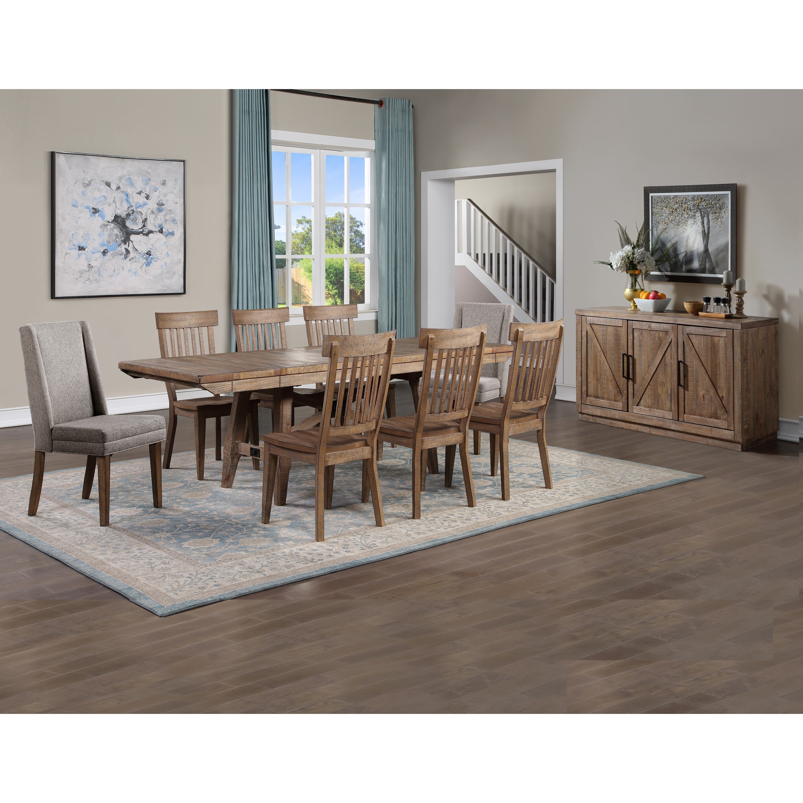 Silverwood 9 piece online dining suite