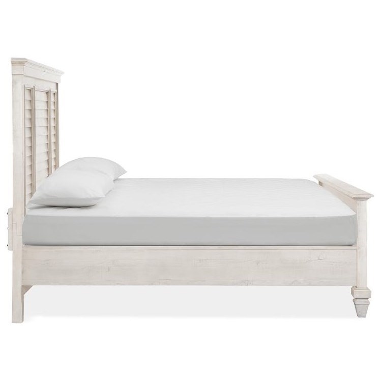 Sharon Newport King Shutter Panel Bed