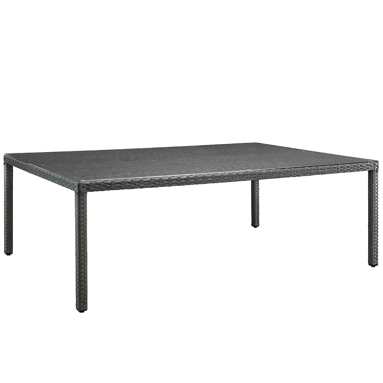 Modway Sojourn 90" Outdoor Dining Table