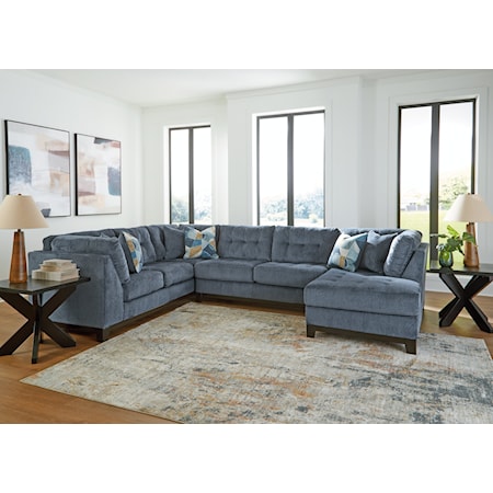 3-Piece Sectional With Chaise