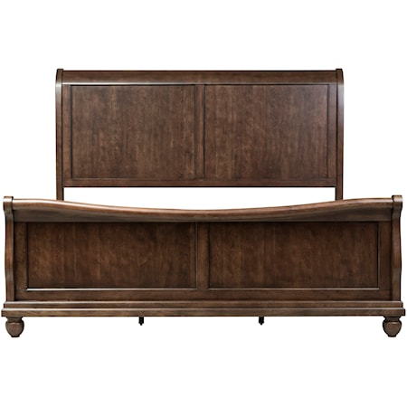 Queen Sleigh Bed 