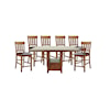 Signature Design by Ashley Ralene Counter Table Set with 6 Stools