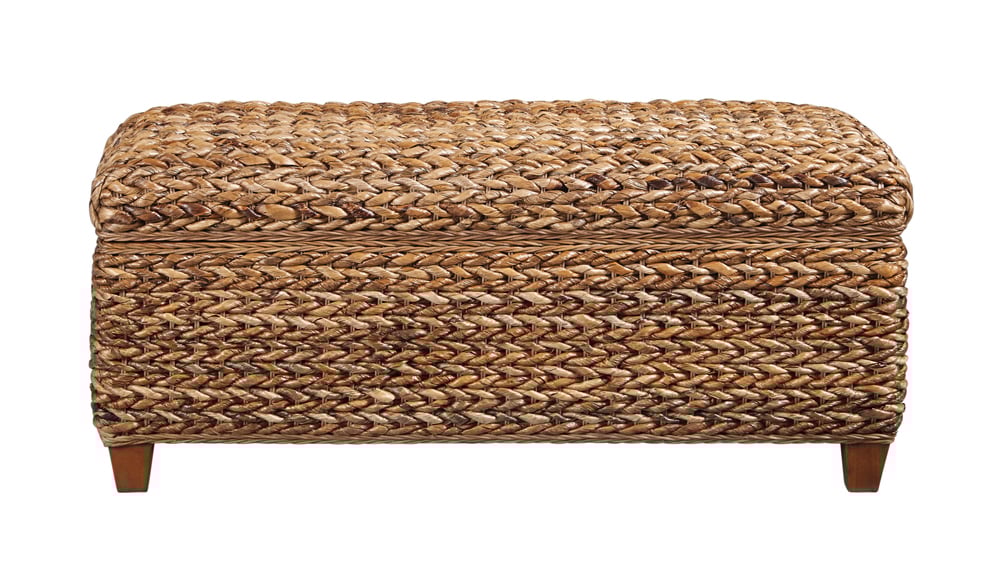 Hand-Woven Banana Leaf Storage Trunk