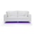 Global Furniture 98 Contemporary Sofa with LED Lighting and USB Port
