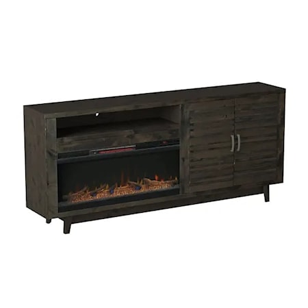 84&quot; Fireplace Console