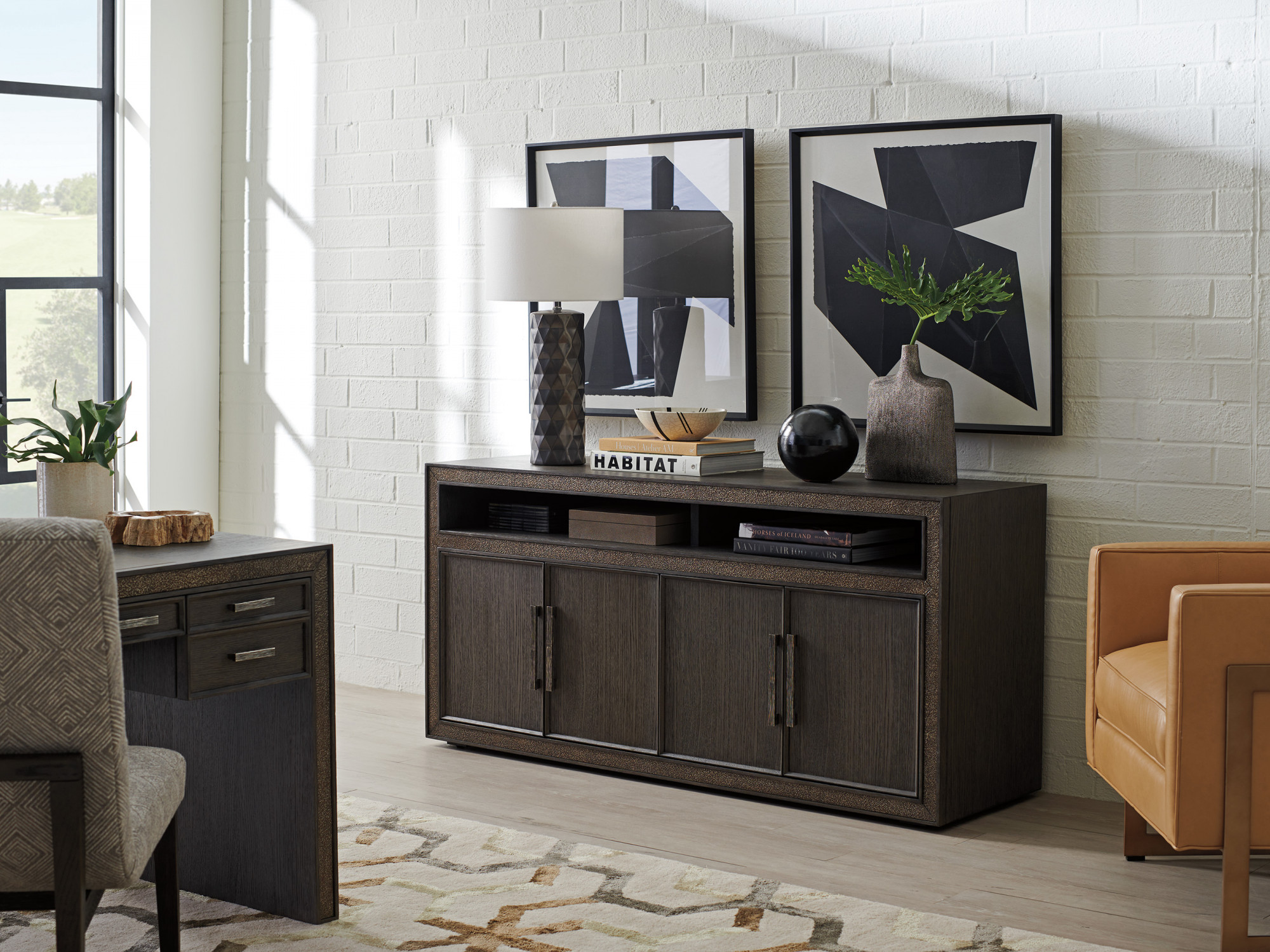 Sligh Studio Designs Hampton Media/Home Office Console
