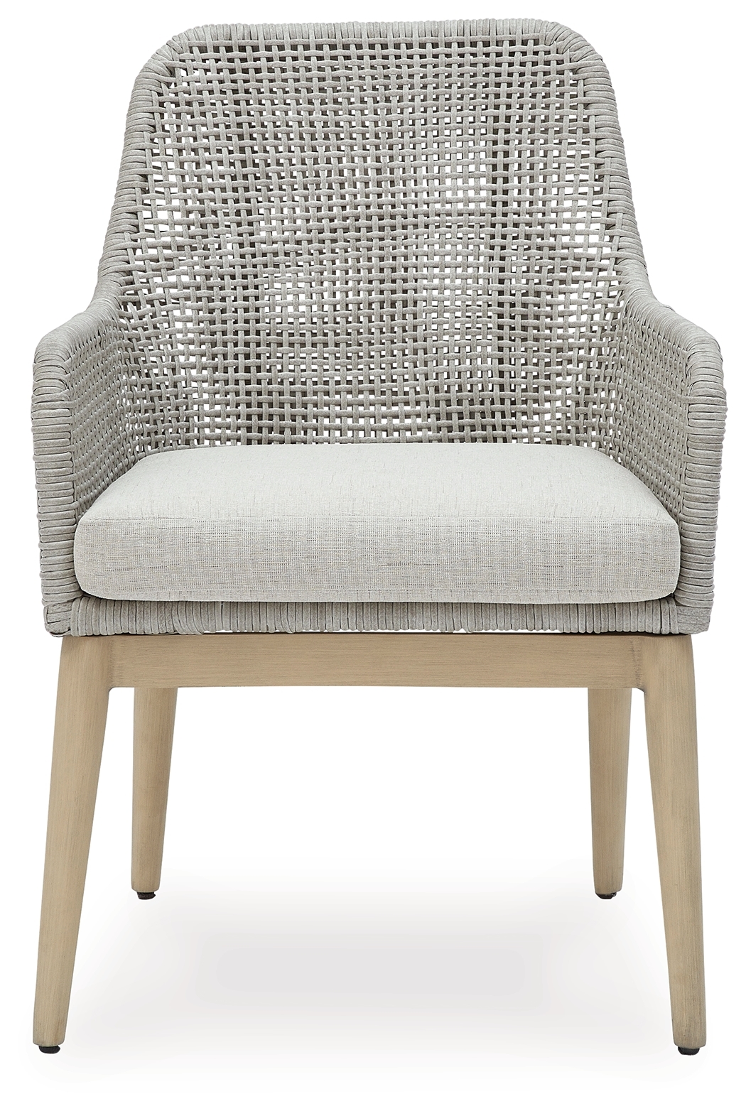 Arm Chair With Cushion (set Of 2)