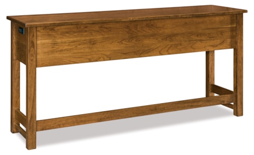 Traditional Counter-Height Wall Table