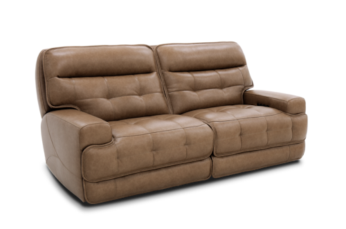 Casual 2-Cushion Power Reclining Sofa with Zero Gravity