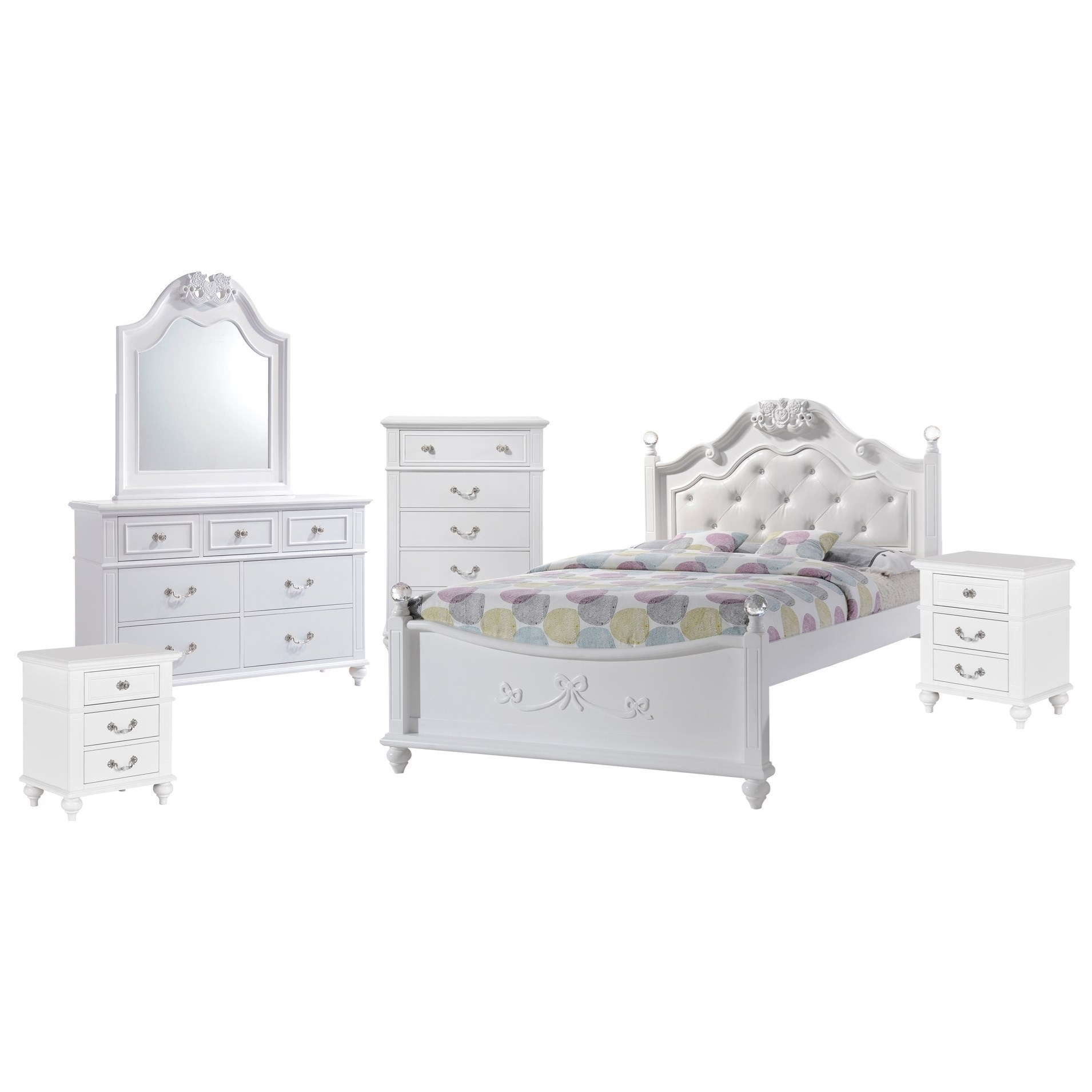 Full 6-Piece Bedroom Set