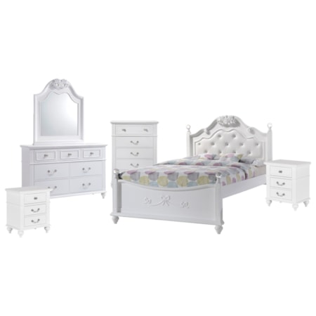 Full 6-Piece Bedroom Set